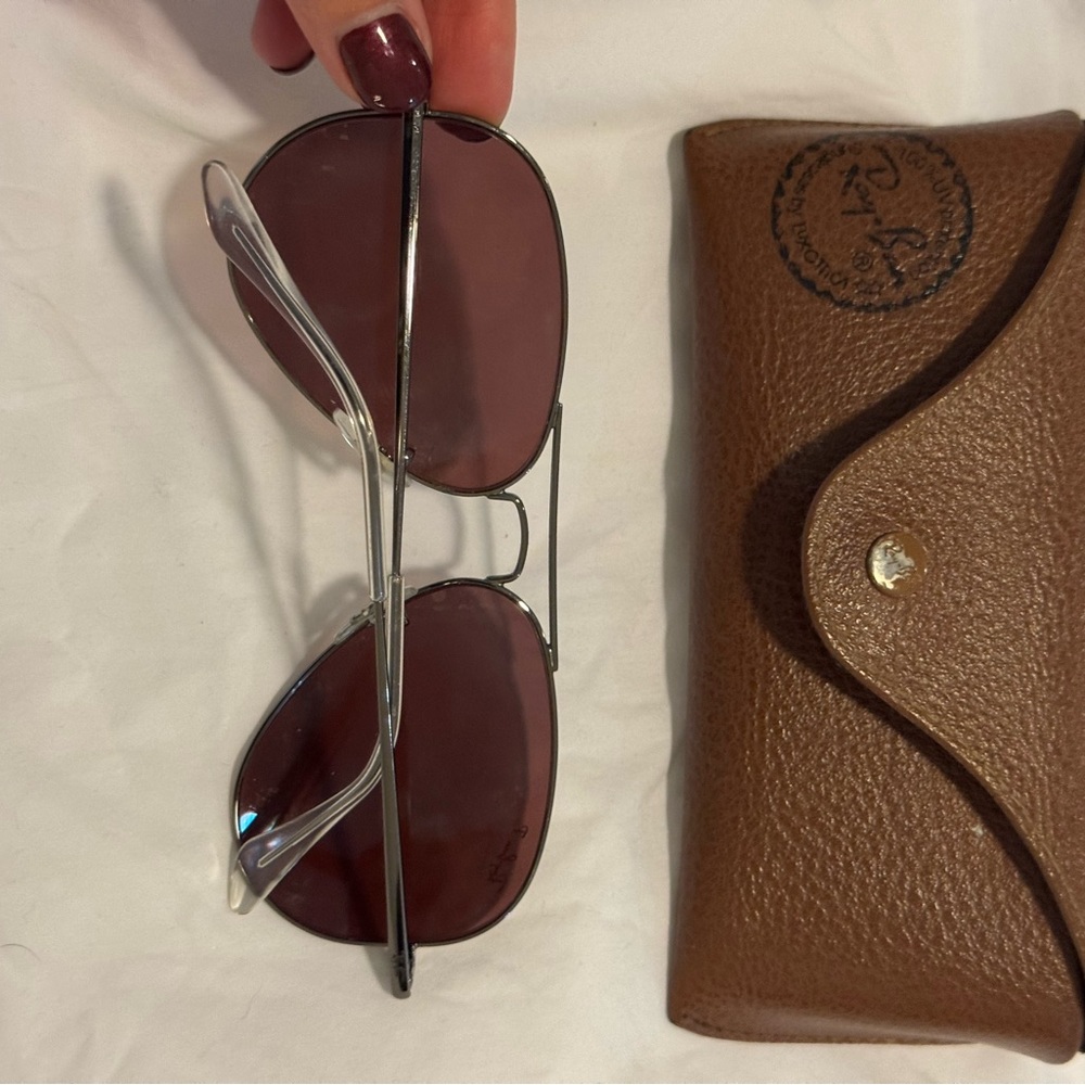 Ray-Ban Reverse Aviator Sunglasses - Picture 5 of 6